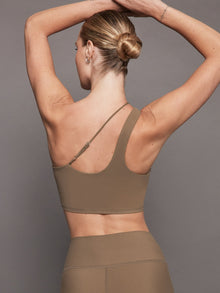Carbon38 | One Shoulder Convertible Bra Top in Melt | Caribou