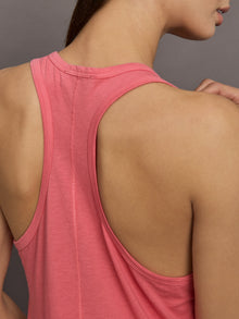 Long RacerBack Tank | Rosewood