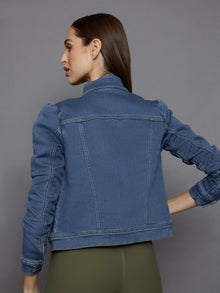 Carbon38 | Tailored Denim Jacket | Medium Wash
