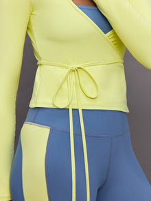 Carbon38 | Long Sleeve Tie Top in Melt | Charlock