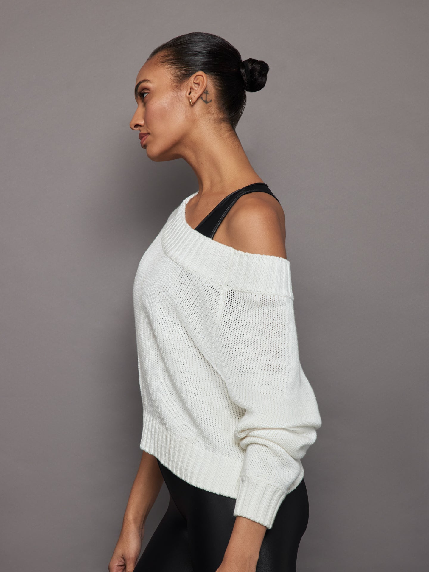 Carbon38 | Slouchy Knit Sweater | Off White