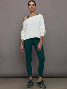 Carbon38 | Slouchy Off Shoulder Sweater | Off White