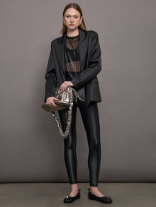 Carbon38 | Liquid Mesh Tee Shirt | Black