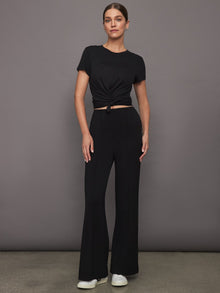 Carbon38 | Cap Sleeve Top | Black