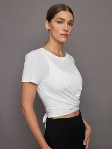 Carbon38 | Cap Sleeve Top | White