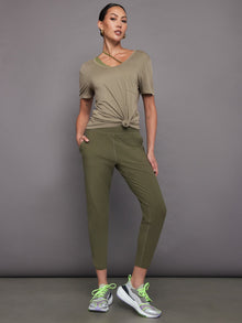 Carbon38 | Short Sleeve Pocket Tee | Silversage