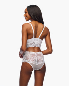 White Bralette - Carmela Curvy Bralette