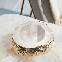 Casca Bowl | 24K Gold-Plated | Crystal