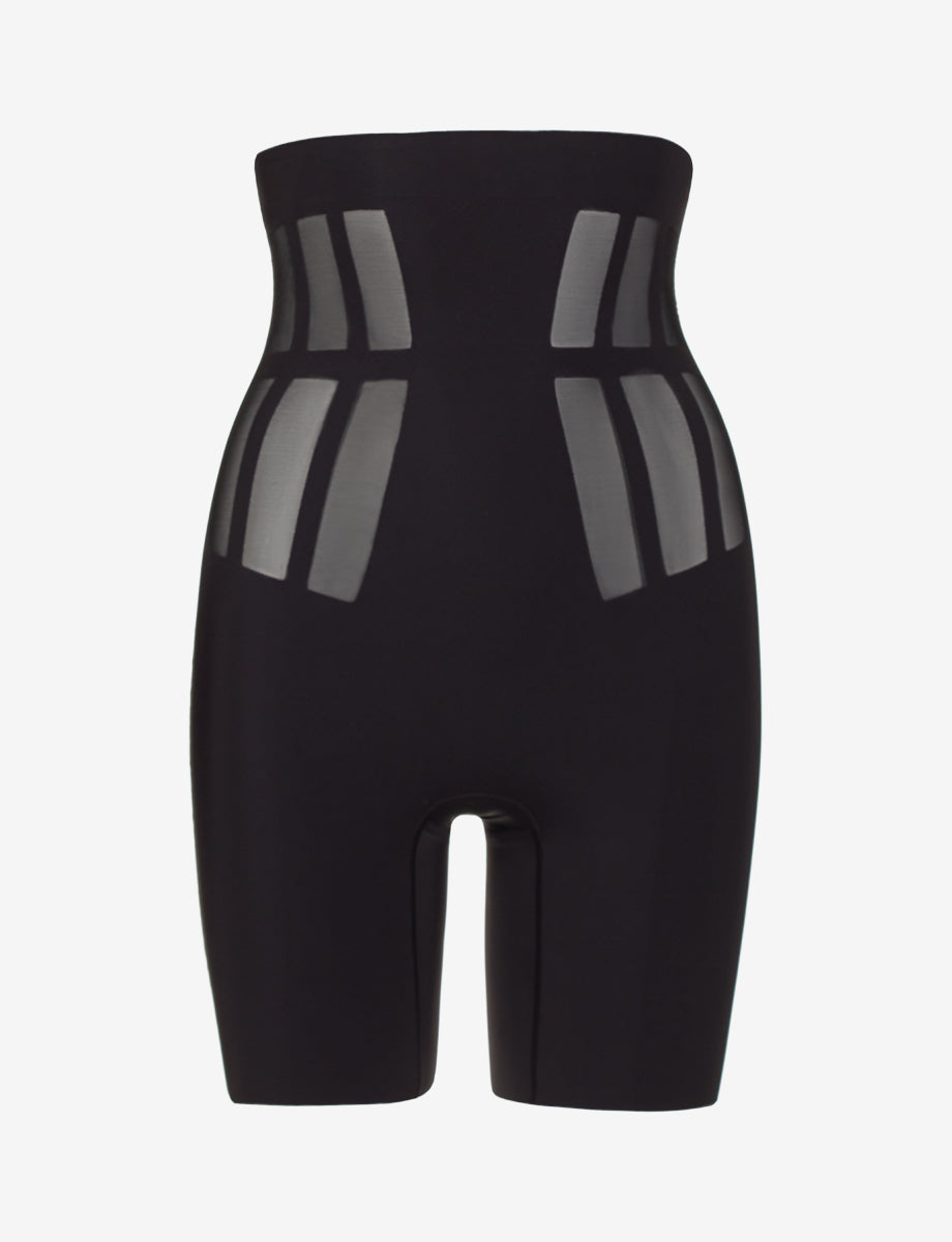 Luxe Control High Waisted Short::Black::Main