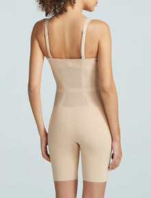 Luxe Control Bodyshort::Beige::Back