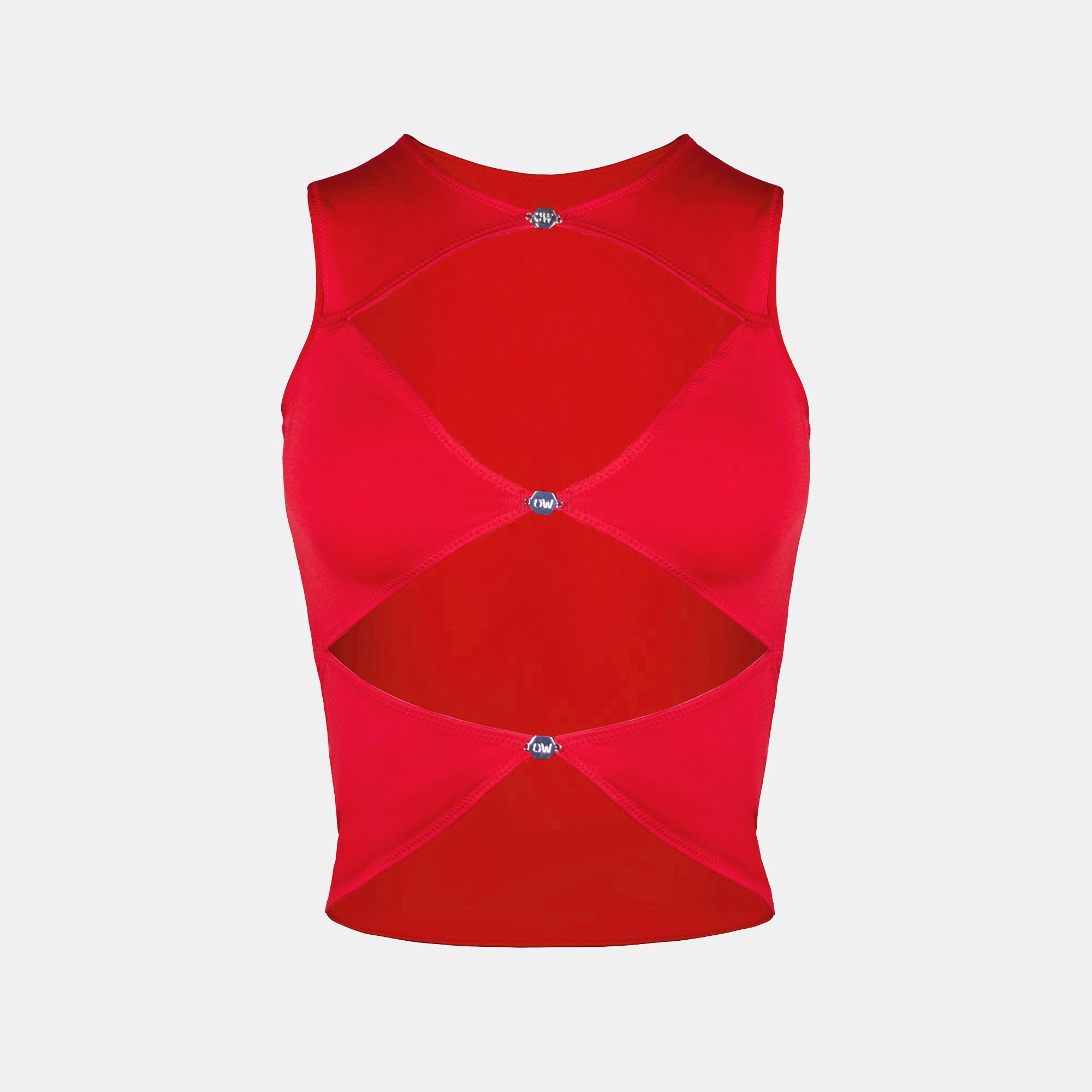 OW Collection Chiara Top | Deep Red