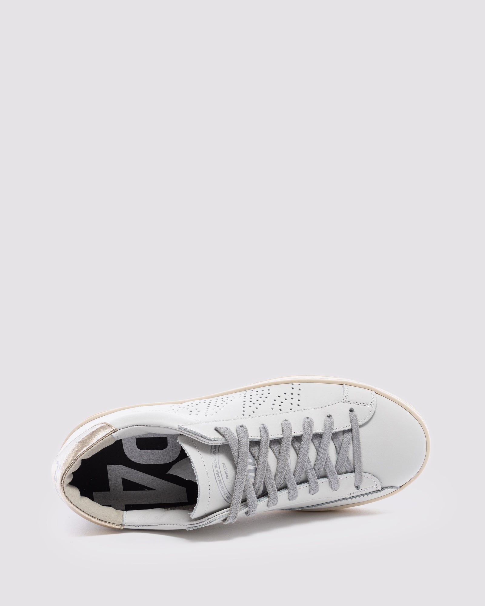 Women | John Sneaker | White/Platinum