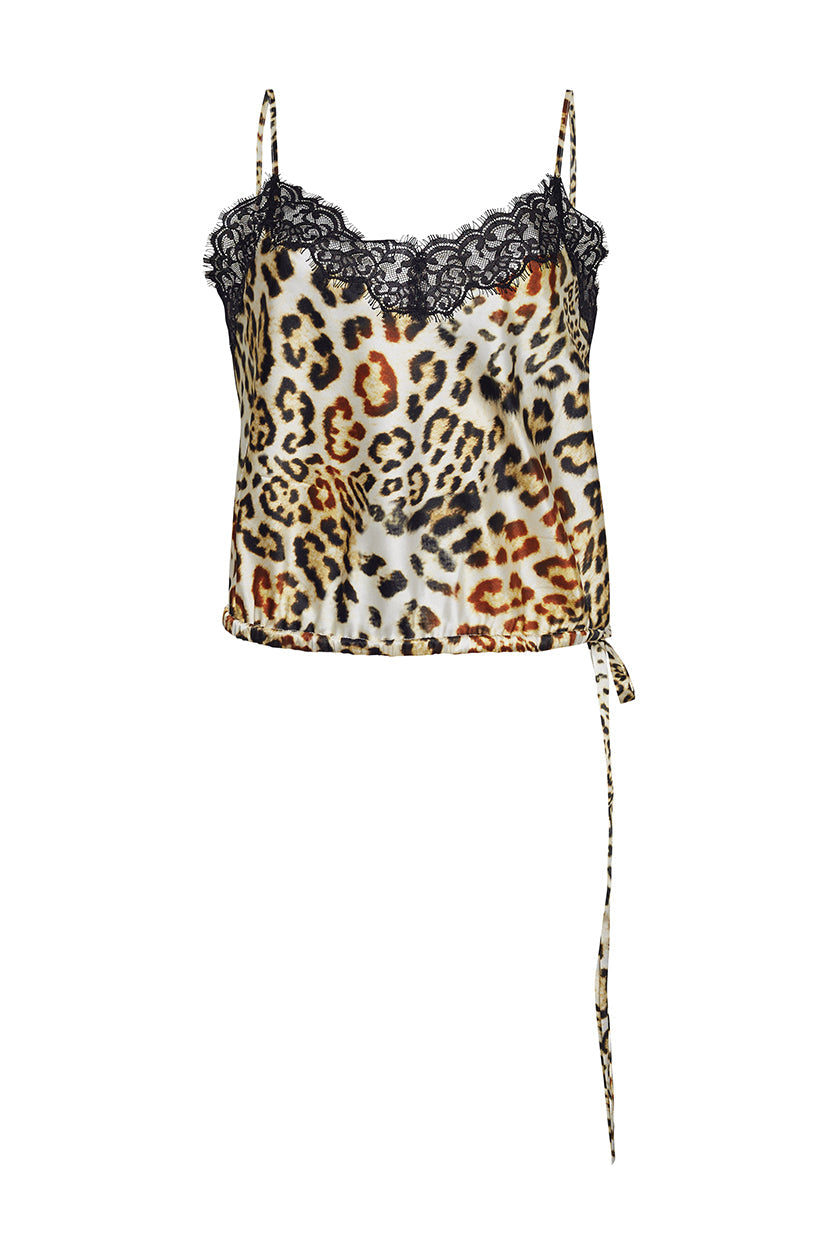 Cordoba Lace Top | Cheetah Natural