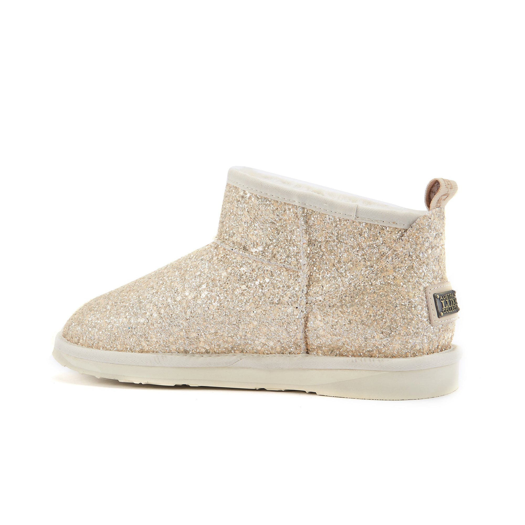 COSY ULTRA SHORT GLITTER CREAM - Australia Luxe Collective