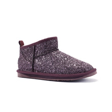 COSY ULTRA SHORT GLITTER PLUM - Australia Luxe Collective