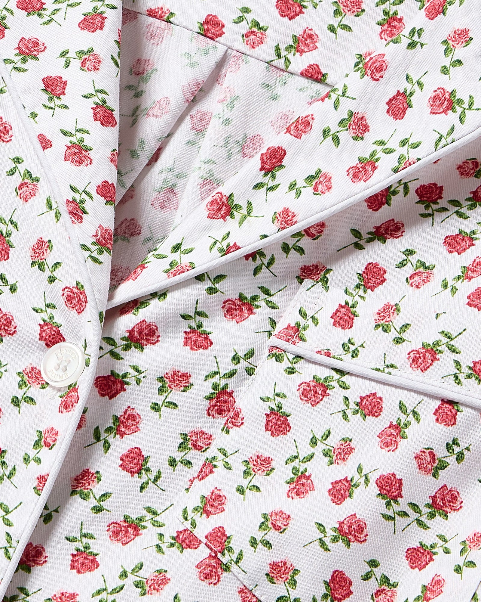 Kid's Twill Pajama Set in Petite Petals in Petite Petals#Color_Petite Petals