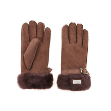 CUFF GLOVES SUEDE BEVA - Australia Luxe Collective