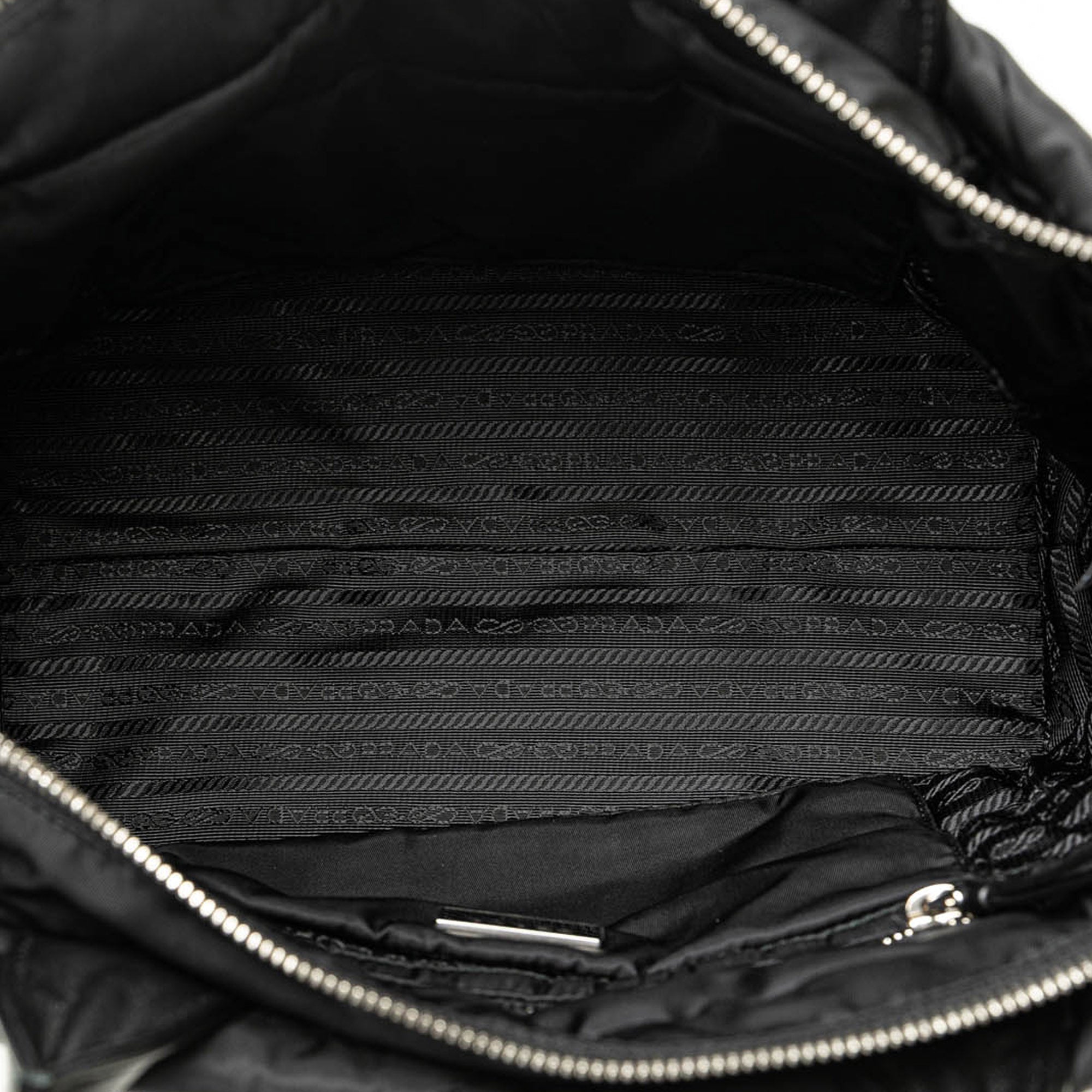 Prada | Pre-Owned Re Nylon Padded Satchel | Black