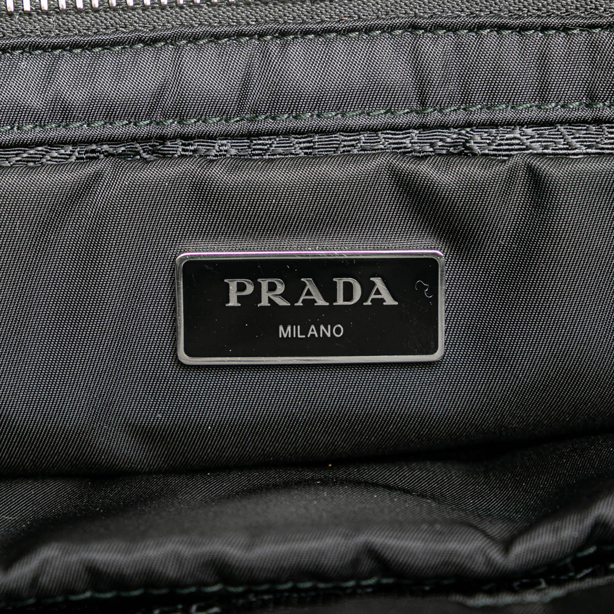 Prada | Pre-Owned Re Nylon Padded Satchel | Black