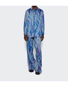 Casella Meyer | Men | Allover Heaven Pants | Blue