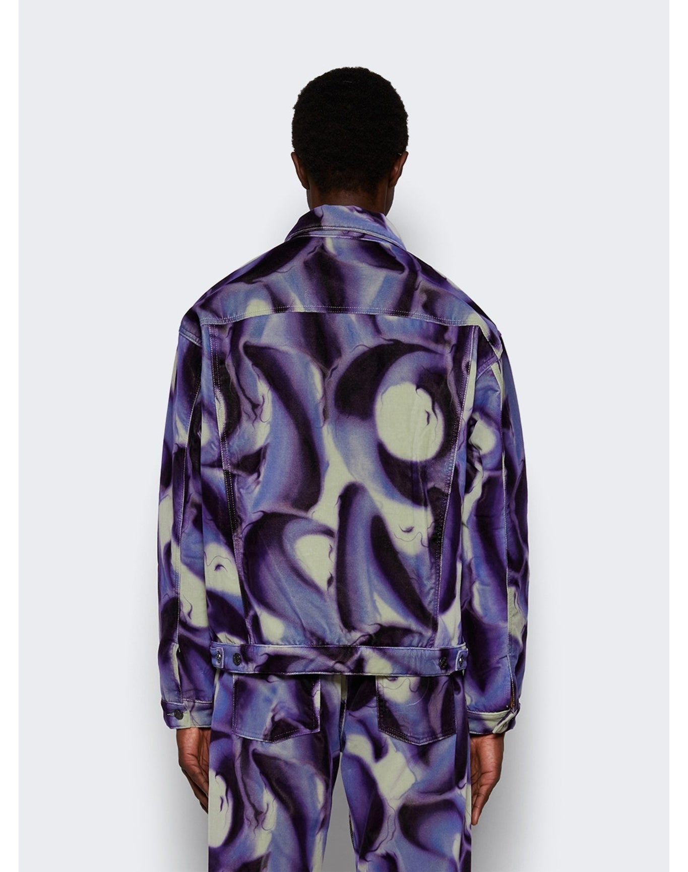 Casella Meyer | Men | Allover Jacket | Purple
