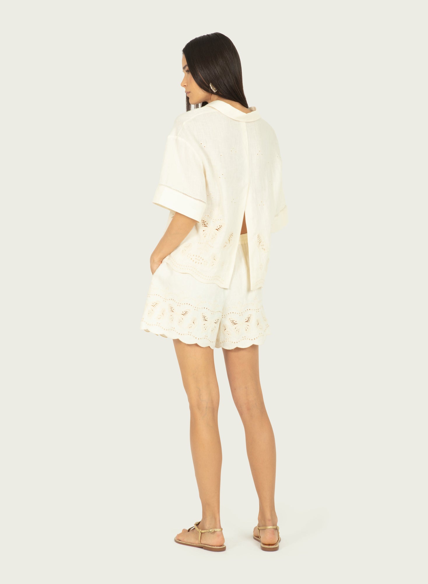 Marlene Top | Antique Creme