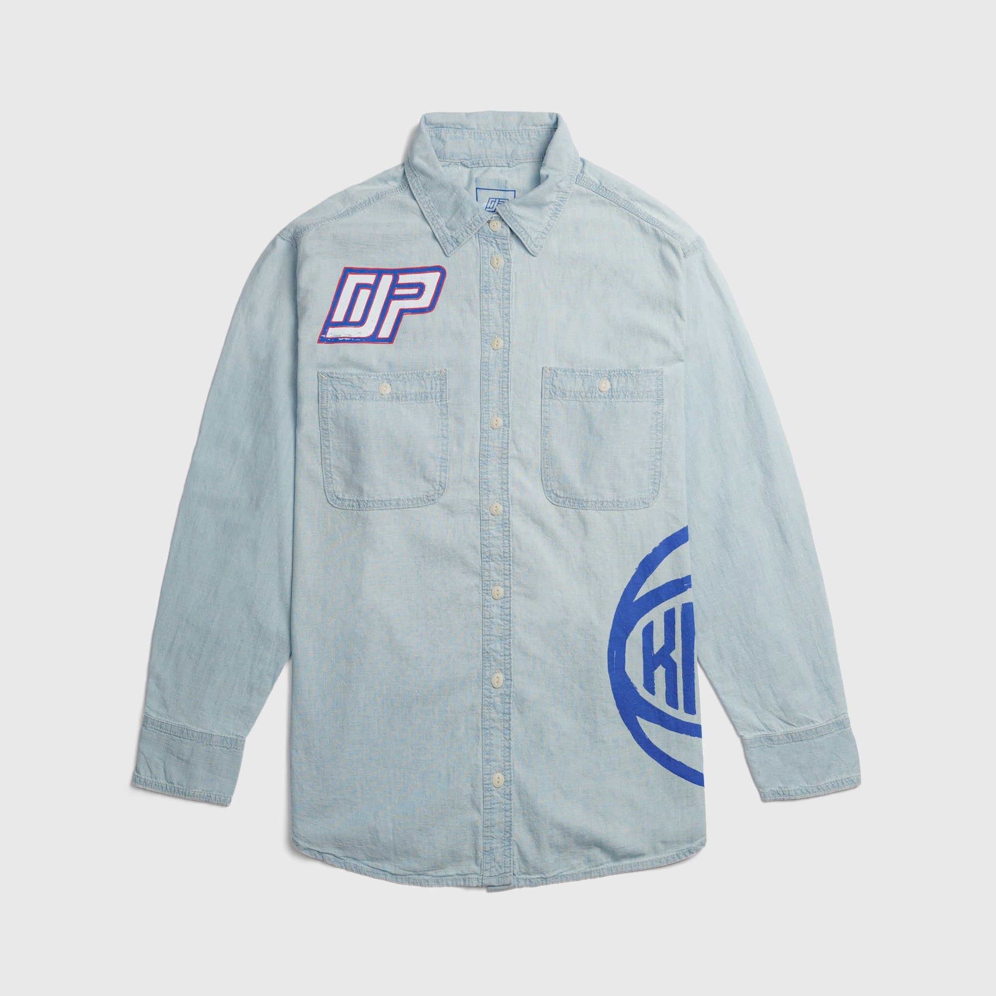 The Sports Oxford in Chambray - Knicks | Chambray Blue