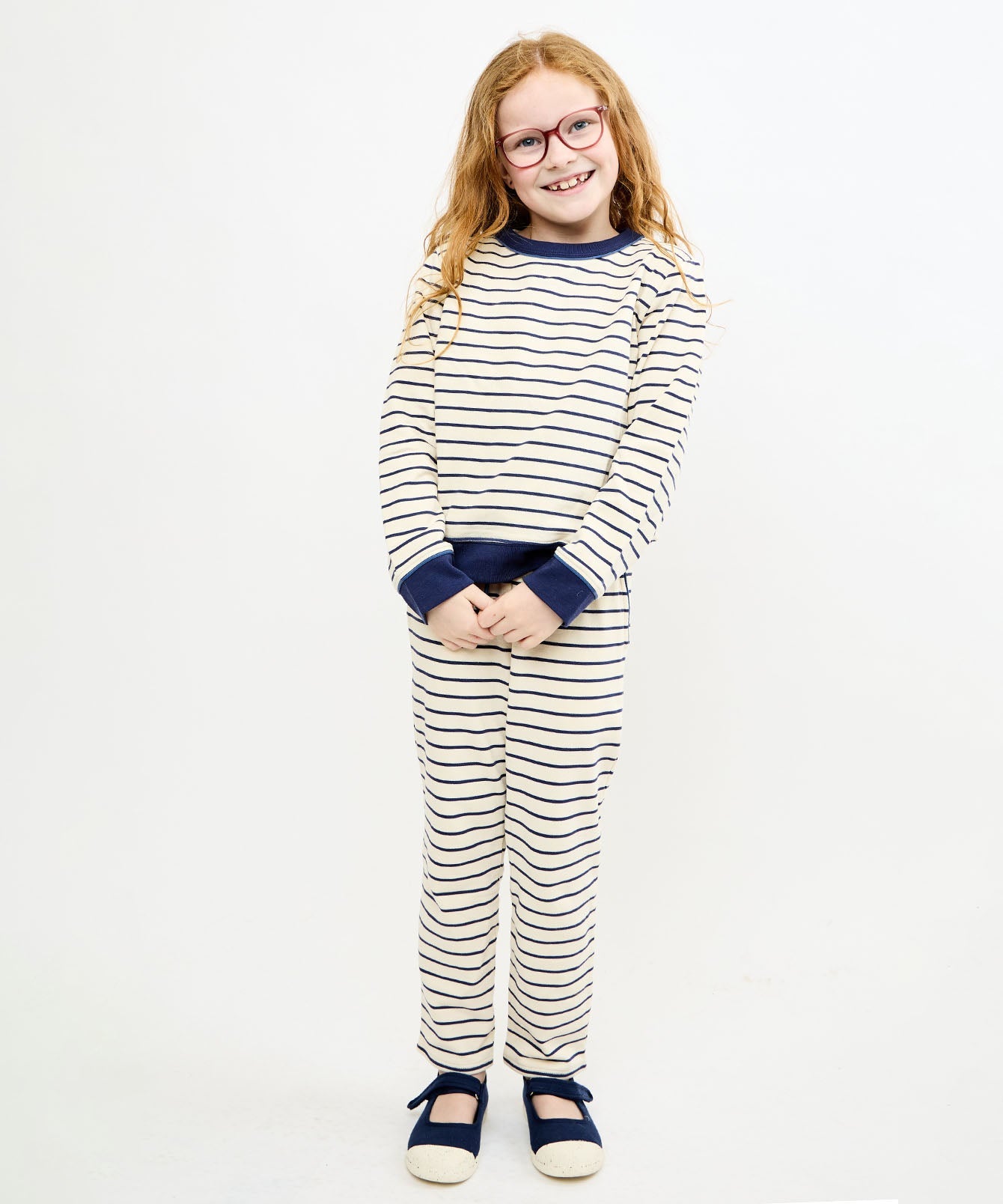 Kids Unisex | Chris Jogger | Navy/White