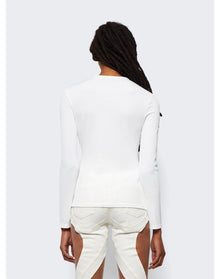 Christopher Esber | Women | Anglaise Long Sleeve Top | White