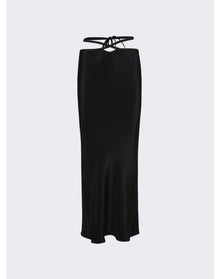 Christopher Esber | Women | Loophole Tie Skirt | Black