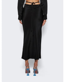 Christopher Esber | Women | Loophole Tie Skirt | Black