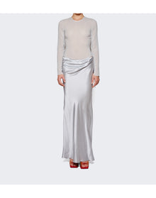 Christopher Esber | Women | Sheer Torso Dress | Silver