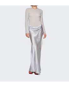 Christopher Esber | Women | Sheer Torso Dress | Silver