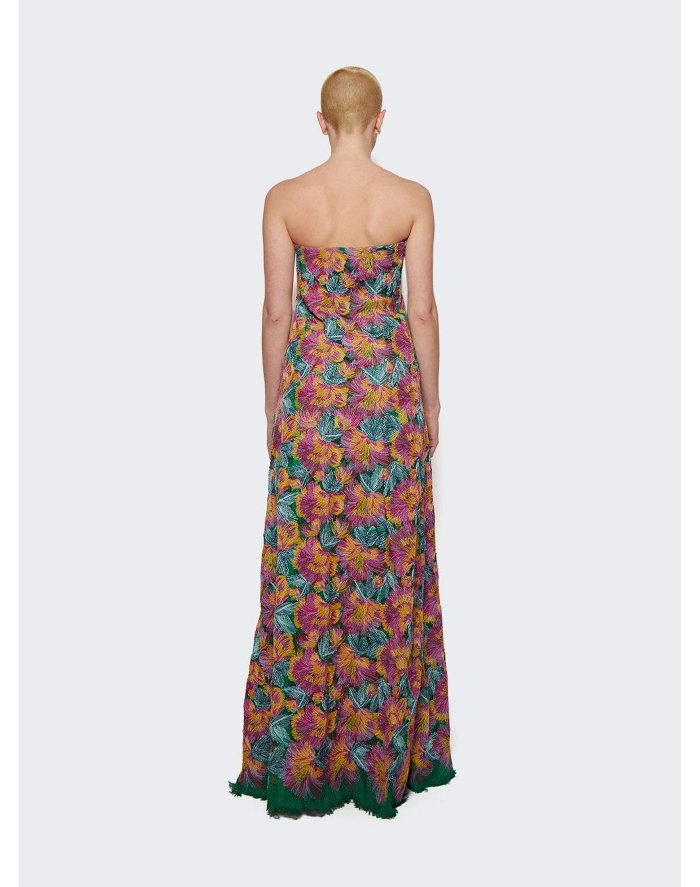 Christopher Esber | Women | Strapless Dress | Hibiscus