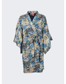 Chufy | Women | Susu Short Robe | Yu Blue