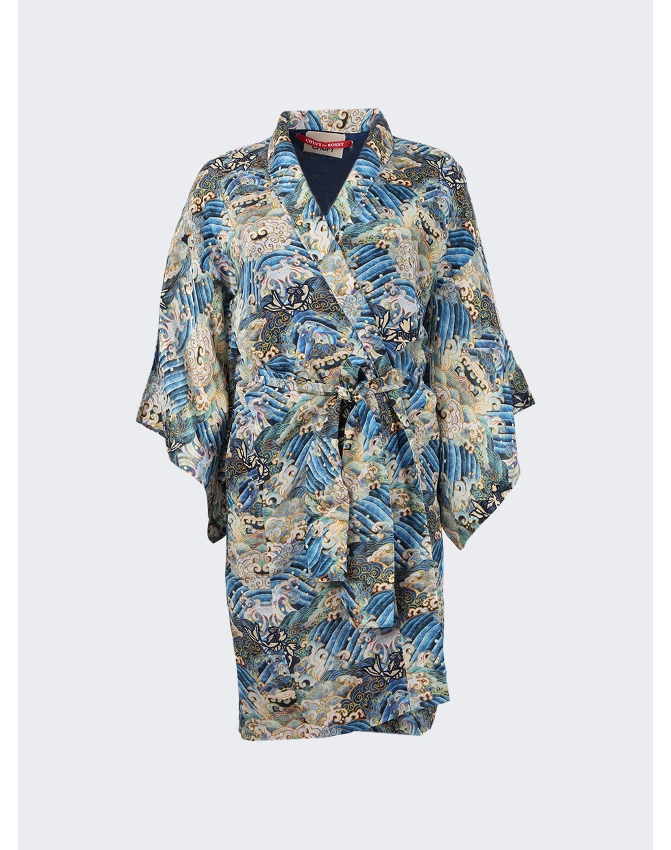 Chufy | Women | Susu Short Robe | Yu Blue