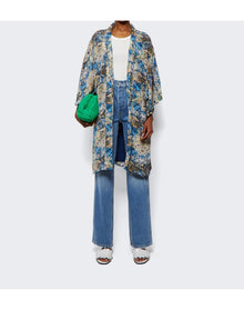 Chufy | Women | Susu Short Robe | Yu Blue