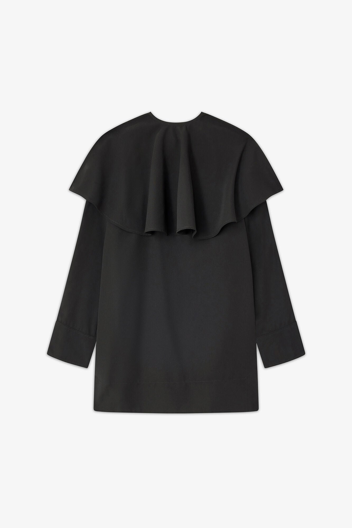 Circle Collar Dress | Black