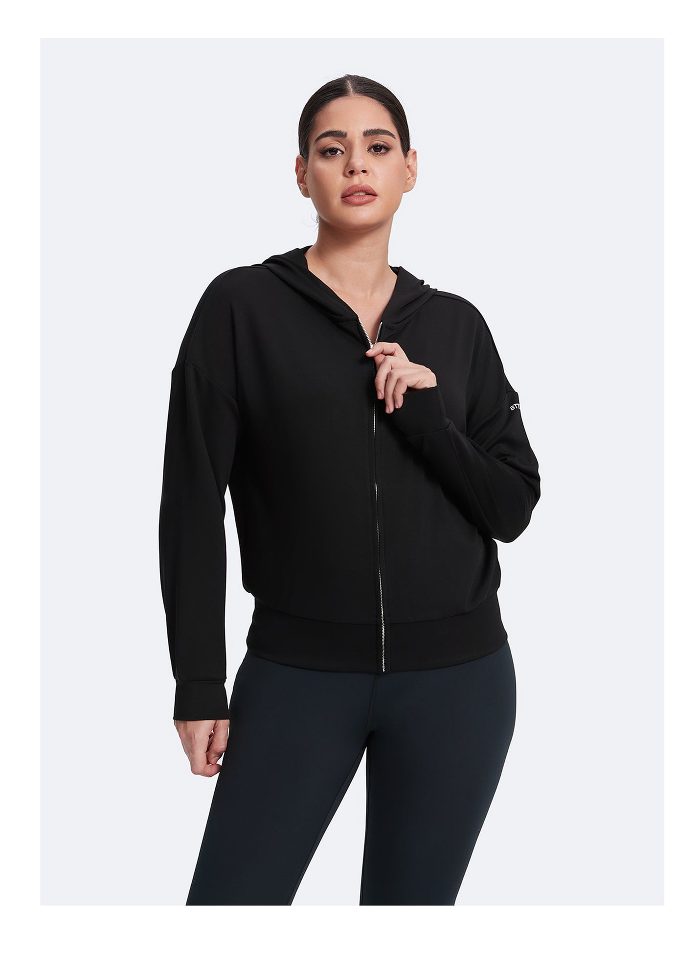 Classic Fit Hoodie | Black
