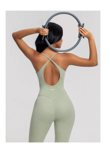 Contrology Crossback Bodysuit | Sage Green