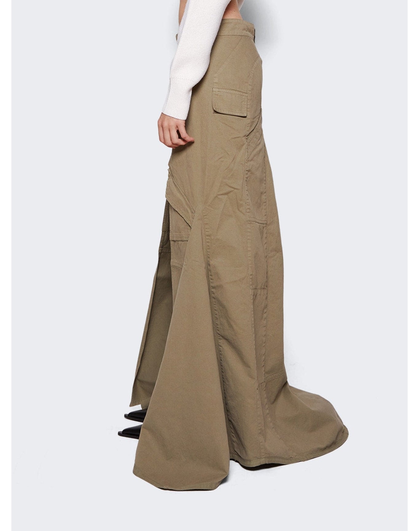 Coperni | Women | Paneled Skirt | Khaki