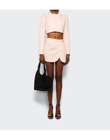 Coperni | Women | Trompe L'oeil Tailored Jacket | White x Pink