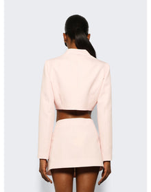Coperni | Women | Trompe L'oeil Tailored Jacket | White x Pink