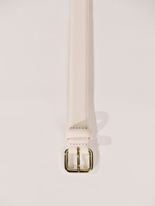 Mini Roller Belt | Ivory & 24K Gold