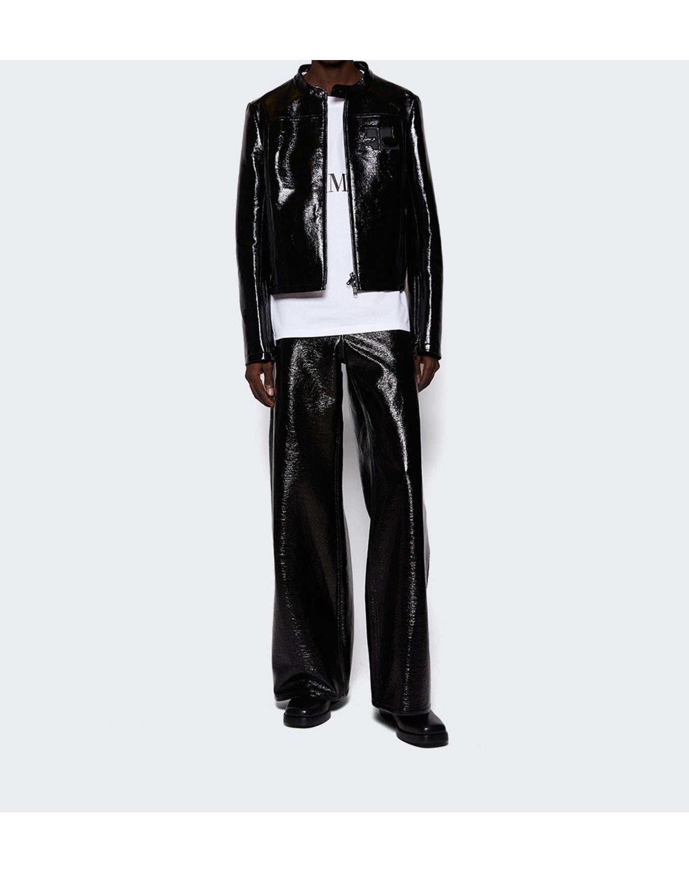 Courrèges | Men | Sailor Baggy Pants | Black