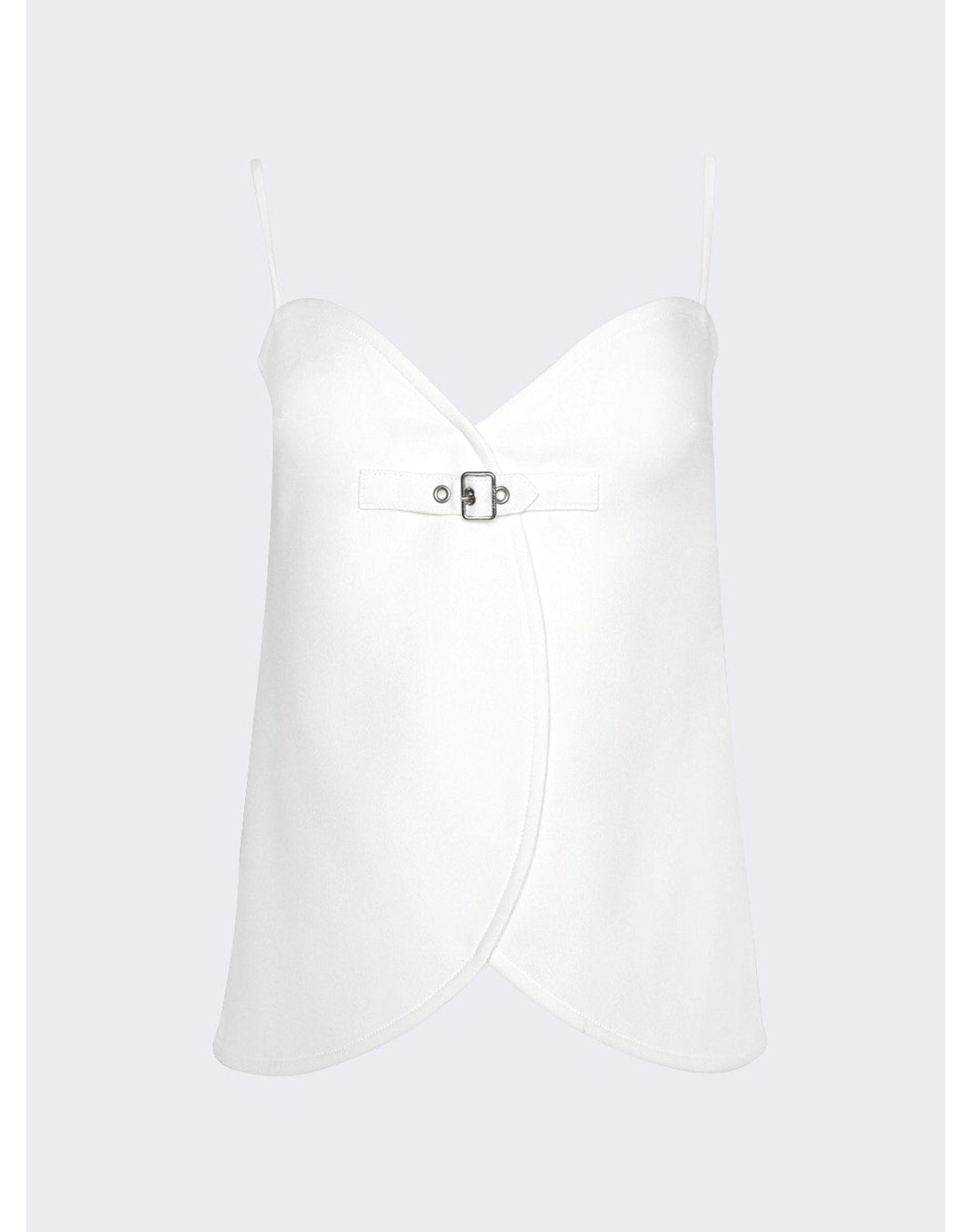 Courrèges | Women | Ellipse Twill Top | White