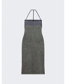 Courrèges | Women | Lingerie Bigout Caviar Long Dress | Black x White