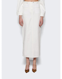 Courrèges | Women | Long Skirt | Heritage White
