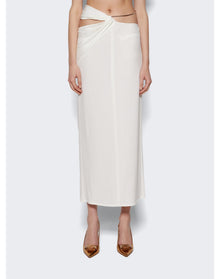 Courrèges | Women | New Long Skirt | Heritage White