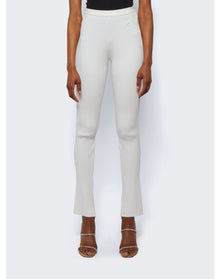 Courrèges | Women | Rib Knit Trouser | White